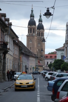 Sibiu, straatbeeld
