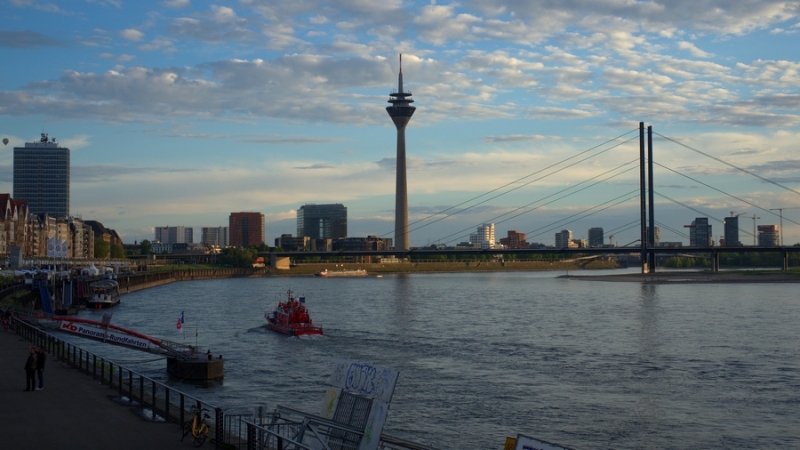 Düsseldorf aan de Rijn