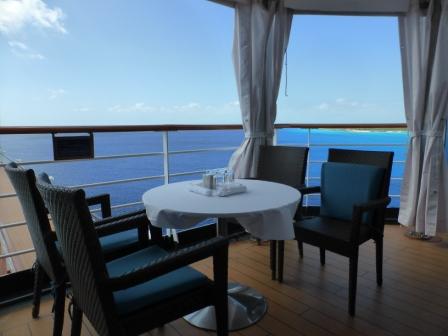 Relaxen aan boord van een cruiseschip