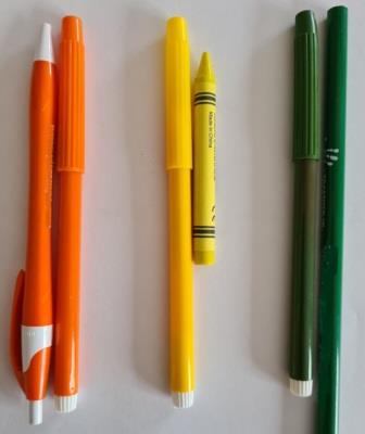 Oranje, geel, groen