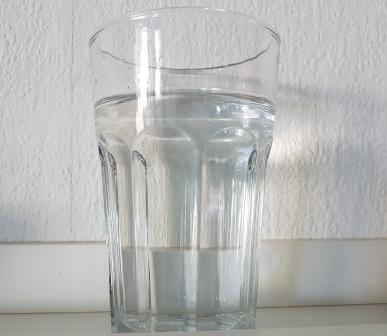 Glas kraanwater